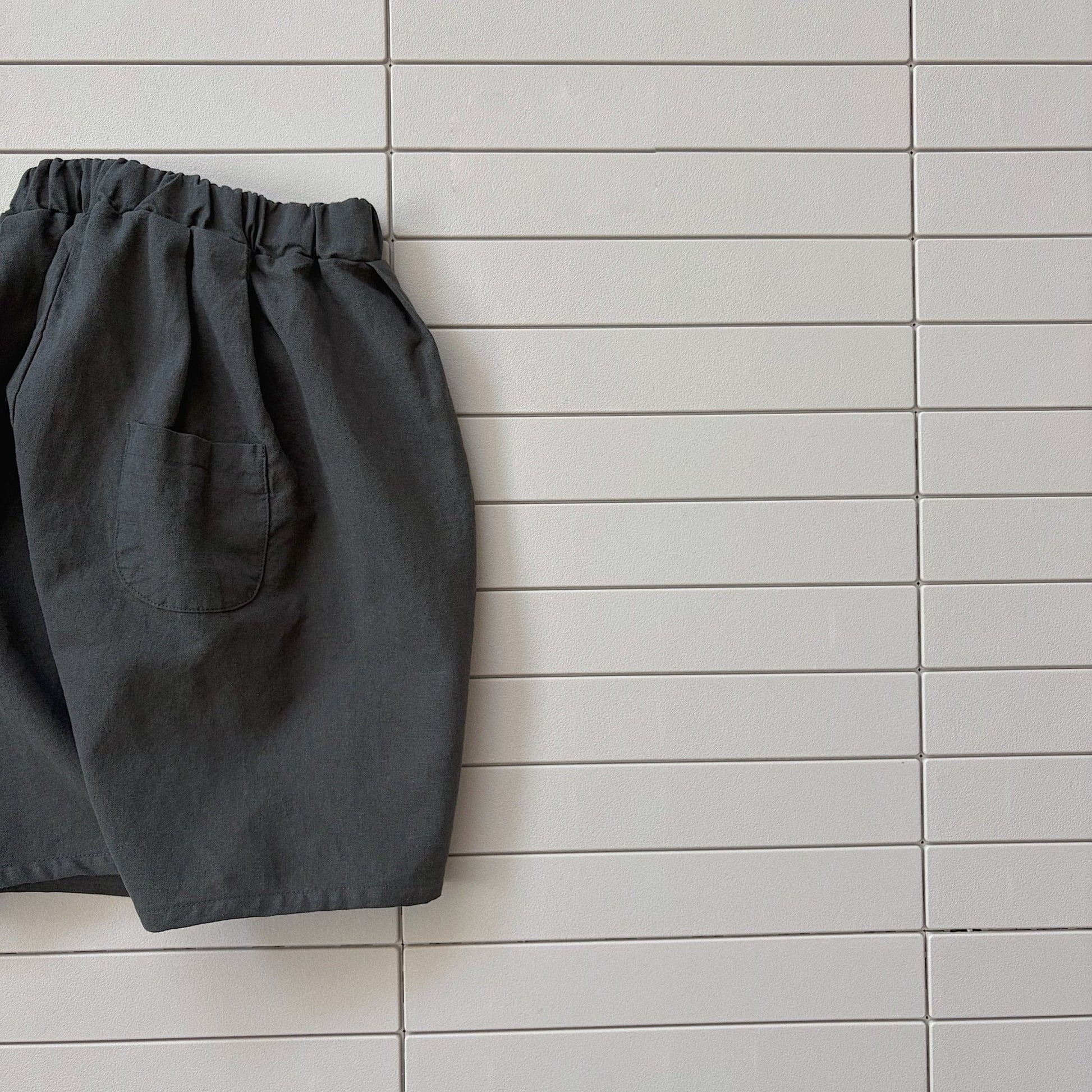 Baby/Toddler Bella SS26 Cropped Baggy Pants (6m - 6y) - 3 Colors kids outfit