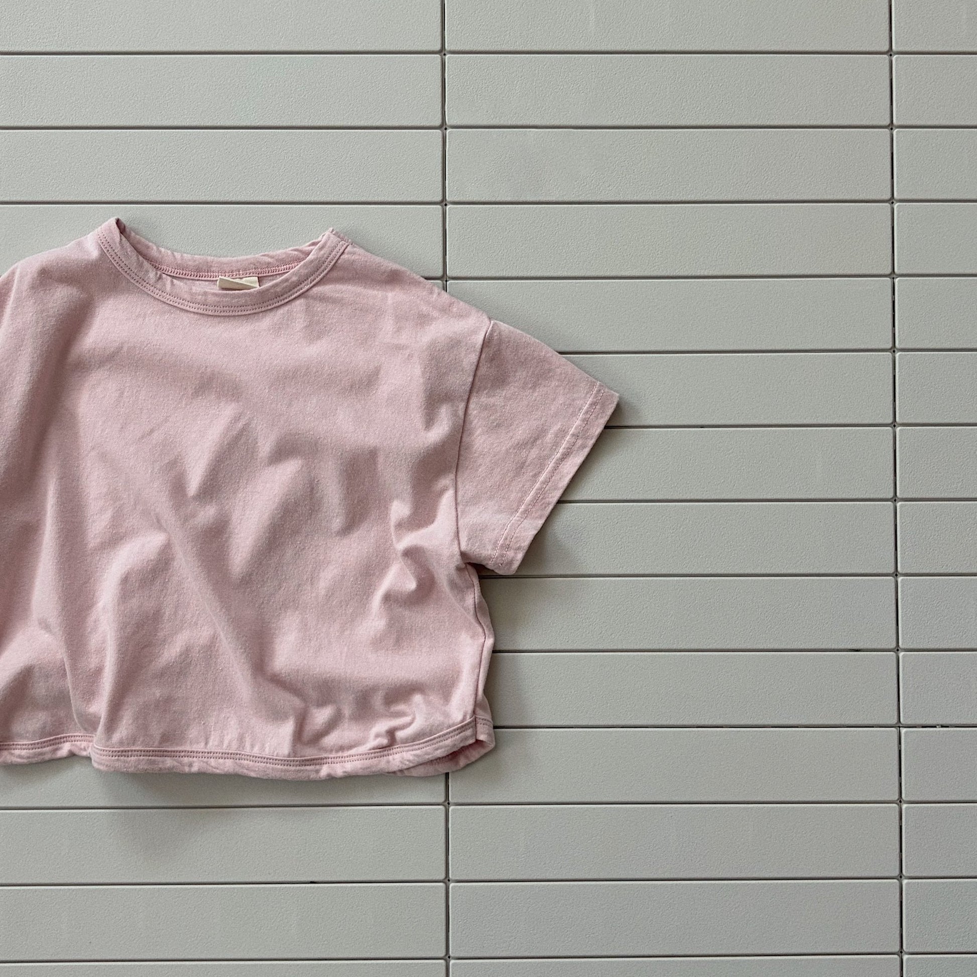 Baby/Toddler Bella SS26 Curved Hem Short Sleeve Top (6m - 6y) - 4 Colors kids outfit