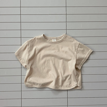 Baby/Toddler Bella SS26 Curved Hem Short Sleeve Top (6m - 6y) - 4 Colors kids outfit