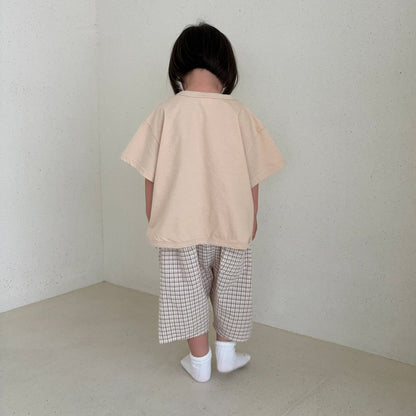Baby/Toddler Bella SS26 Curved Hem Short Sleeve Top (6m - 6y) - 4 Colors kids outfit