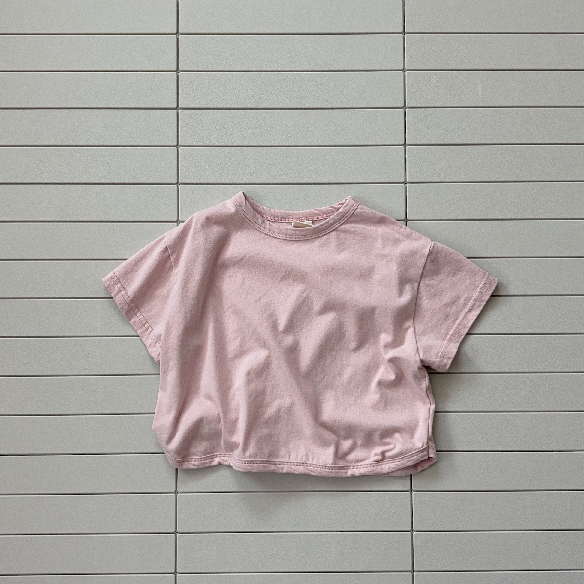Baby/Toddler Bella SS26 Curved Hem Short Sleeve Top (6m - 6y) - 4 Colors kids outfit
