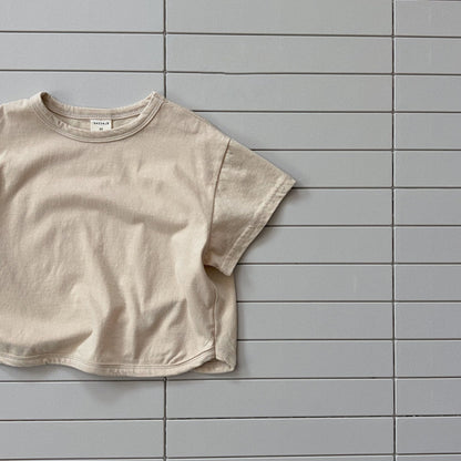 Baby/Toddler Bella SS26 Curved Hem Short Sleeve Top (6m - 6y) - 4 Colors kids outfit