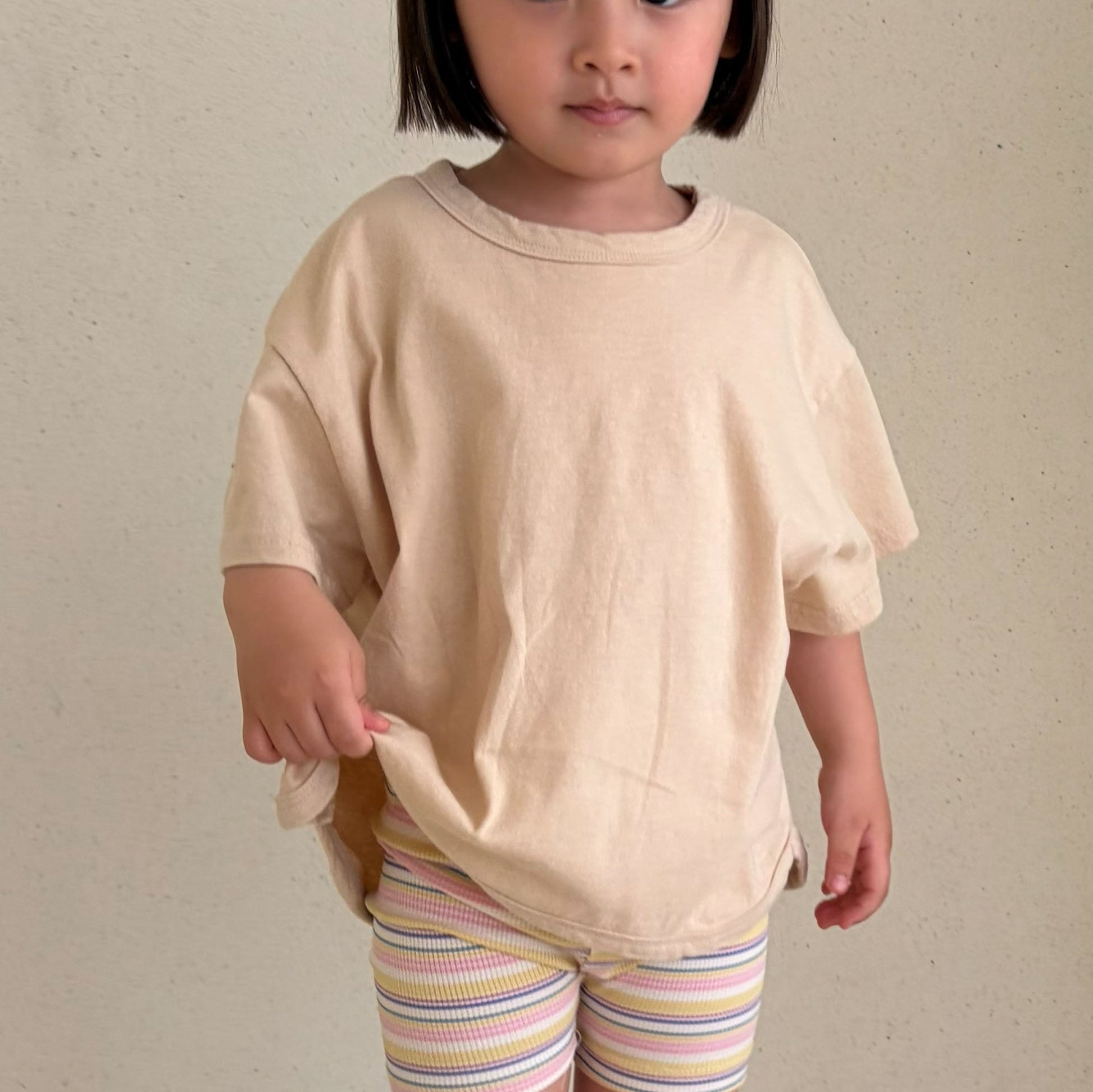 Baby/Toddler Bella SS26 Curved Hem Short Sleeve Top (6m - 6y) - 4 Colors kids outfit