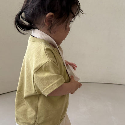 Baby/Toddler Bella SS26 Curved Hem Short Sleeve Top (6m - 6y) - 4 Colors kids outfit