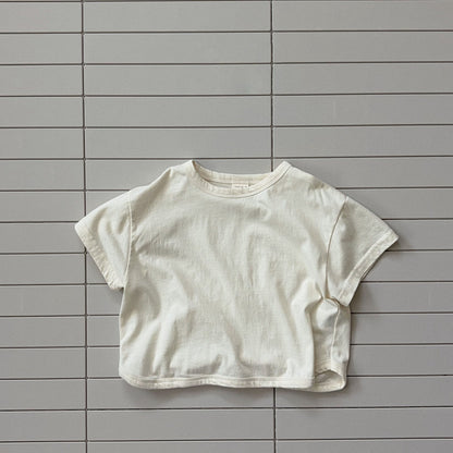 Baby/Toddler Bella SS26 Curved Hem Short Sleeve Top (6m - 6y) - 4 Colors kids outfit