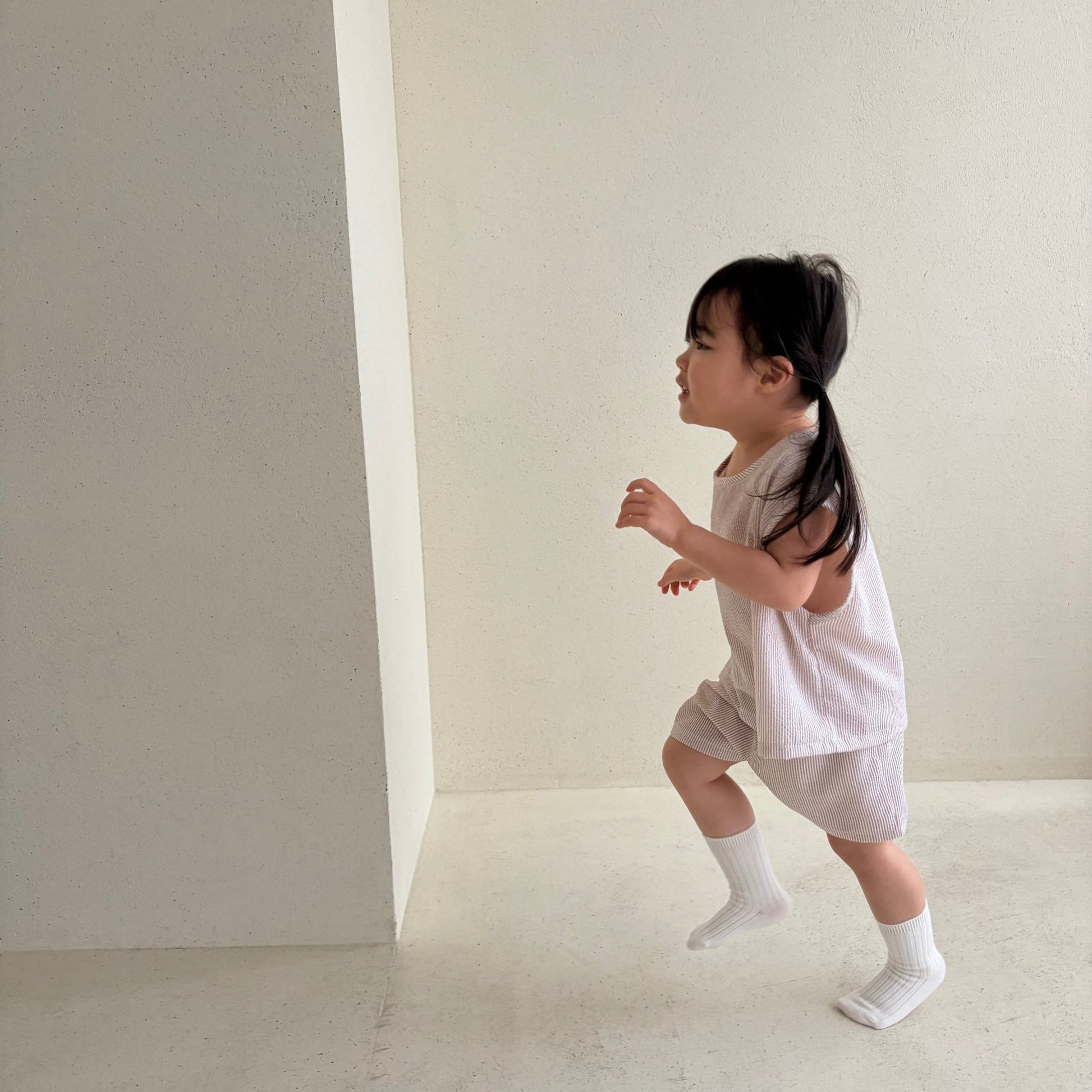 Baby/Toddler Bella SS26 Summer Stripe Sleeveless Top and Shorts Set (6m - 6y) - 2 Colors - AT NOON STORE