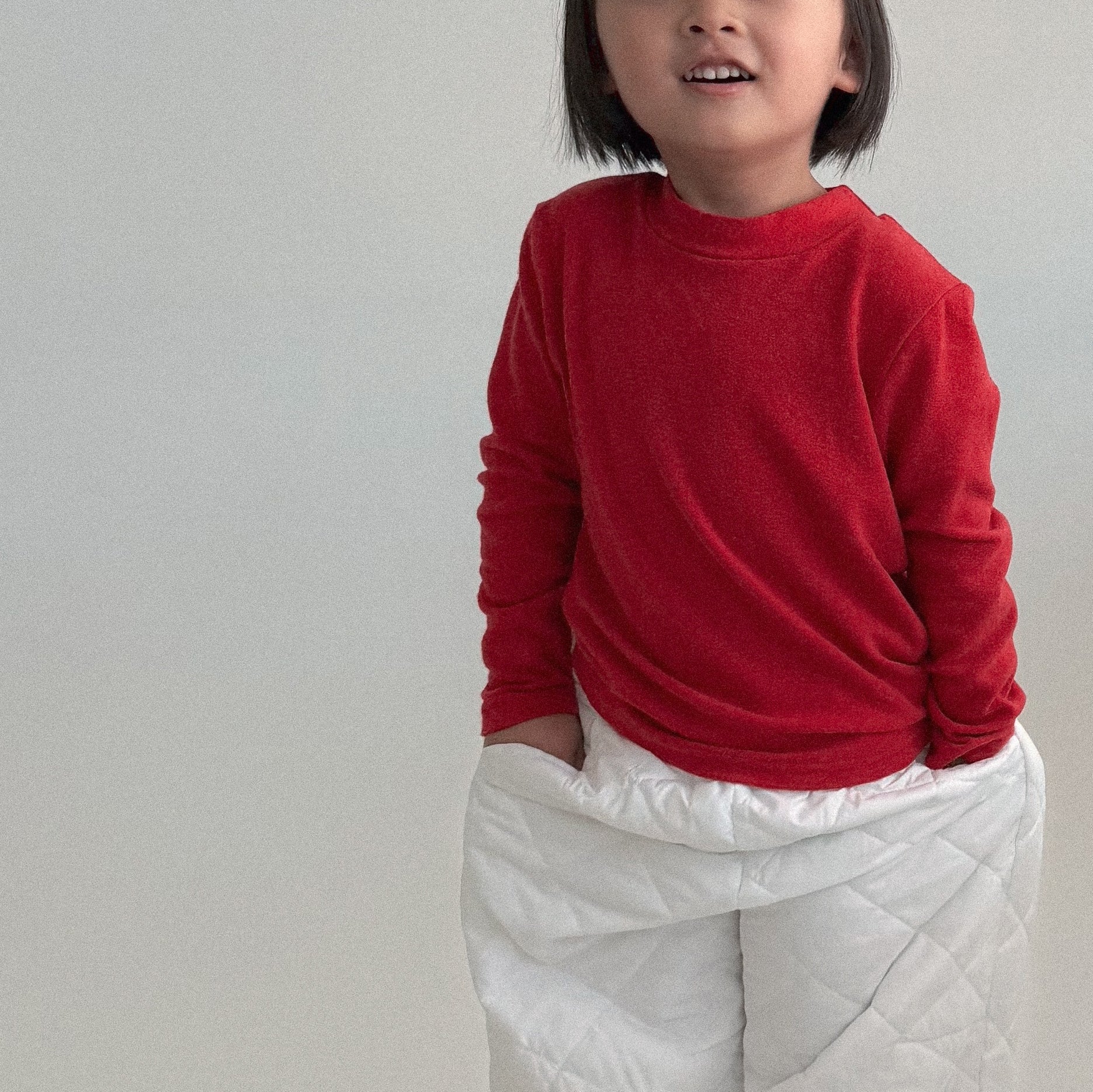 Baby/Toddler Bella W25 Mock Neck Long Sleeve Top (6m - 6y) - 3 Colors kids outfit