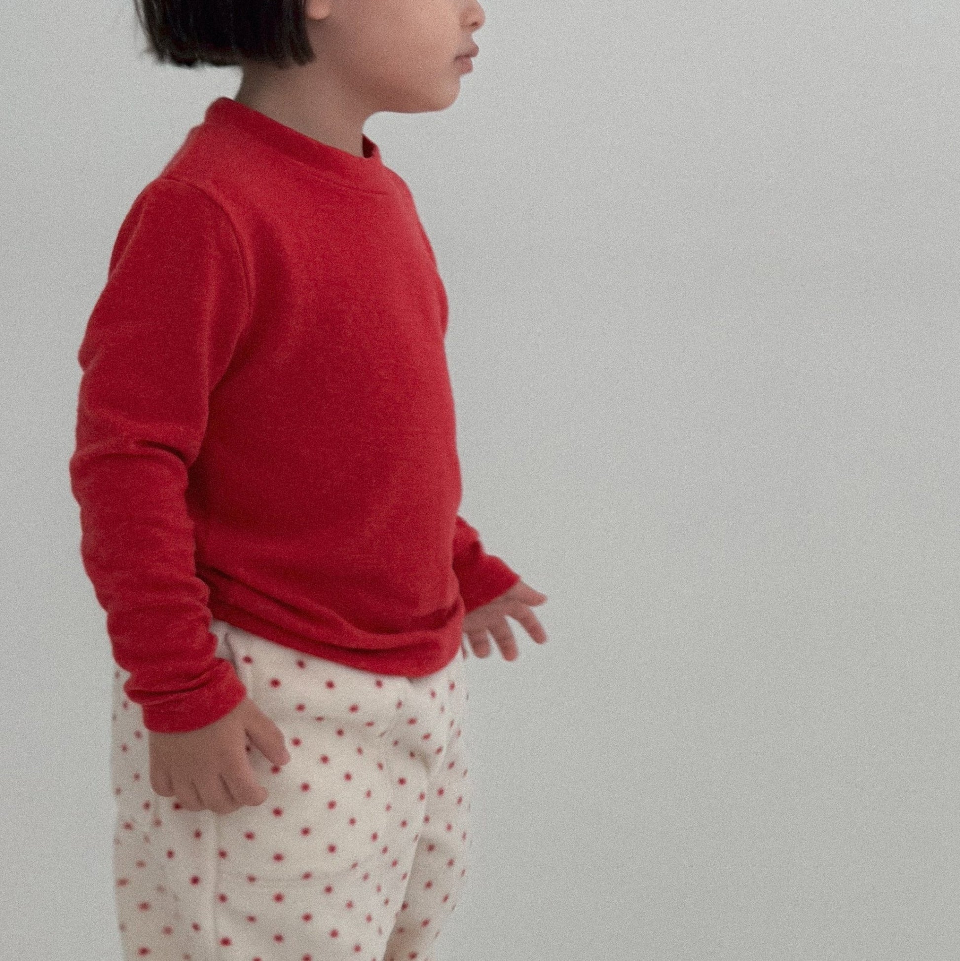 Baby/Toddler Bella W25 Mock Neck Long Sleeve Top (6m - 6y) - 3 Colors kids outfit