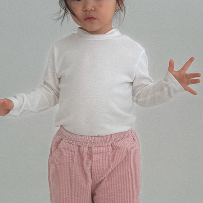 Baby/Toddler Bella W25 Mock Neck Long Sleeve Top (6m - 6y) - 3 Colors kids outfit