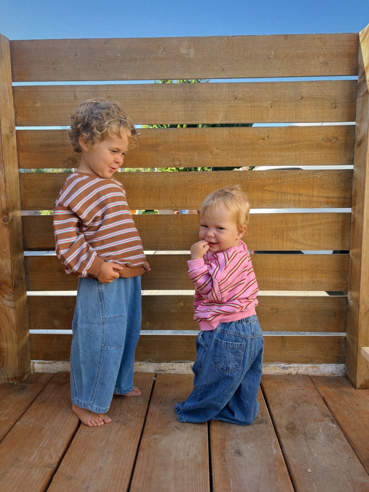 Baby/Toddler F25 At Noon Stripe Long Sleeve Tee (0m - 5y) - 2 Colors kids outfit