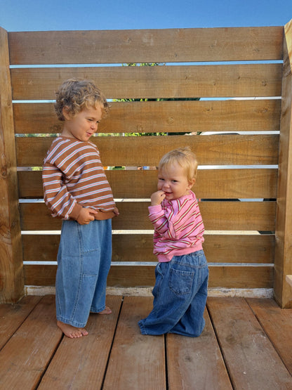 Baby/Toddler F25 At Noon Stripe Long Sleeve Tee (0m - 5y) - 2 Colors kids outfit