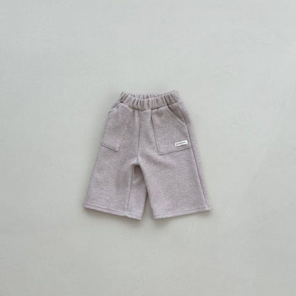 Baby/Toddler F25 Knitted Wide Pants (4m - 6y) - 2 Colors kids outfit