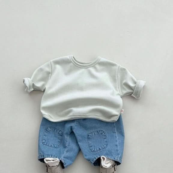 Baby/Toddler S25 Curved Hem Basic Top (4m - 6y) - 5 Colors kids outfit