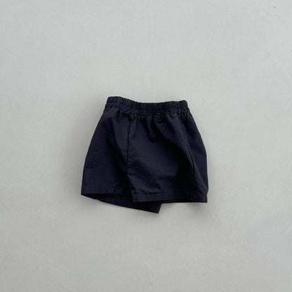 Baby/Toddler S25 Linen Pull - On Shorts (4m - 6y) - 4 Colors kids outfit