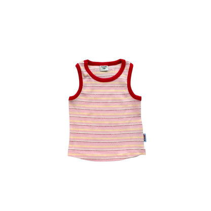 Baby/Toddler SS26 Stripe Ribbed Sleeveless Top (6m - 4y) - 2 Colors kids outfit
