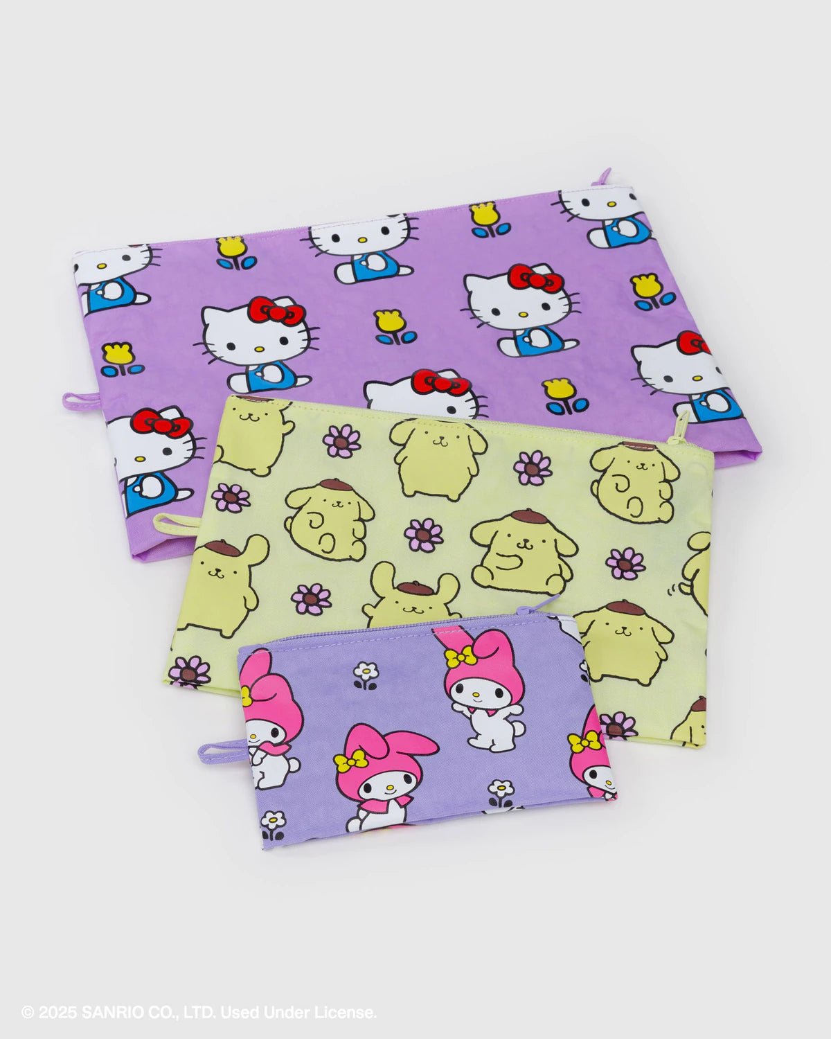 BAGGU Go Pouch Set - Hello Kitty and Friends Florals - AT NOON STORE