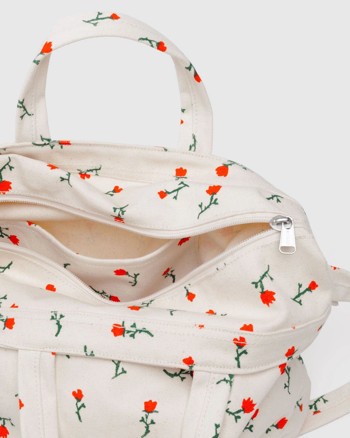 BAGGU Horizontal Zip Duck Bag - Painted Wildflower - AT NOON STORE