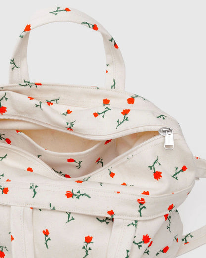BAGGU Horizontal Zip Duck Bag - Painted Wildflower - AT NOON STORE