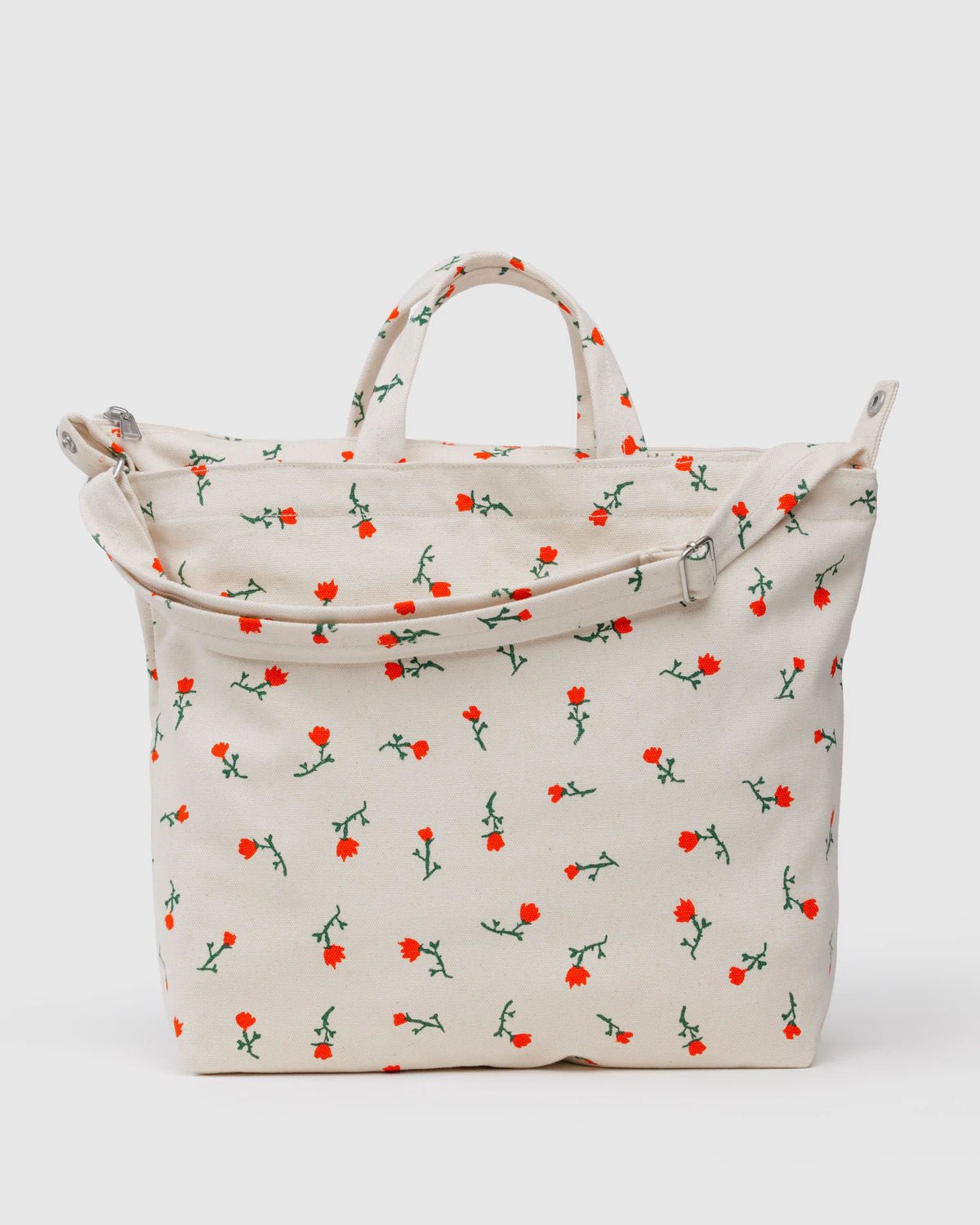 BAGGU Horizontal Zip Duck Bag - Painted Wildflower - AT NOON STORE