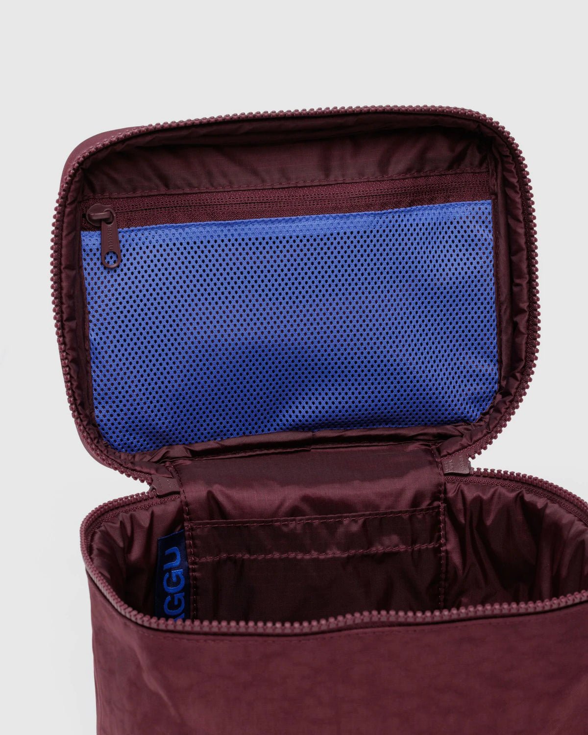 BAGGU Large Cosmetic Case - Mahogany - AT NOON STORE
