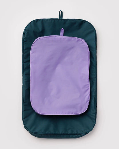 BAGGU Large Packing Cube Set - Crocus Mix kids outfit
