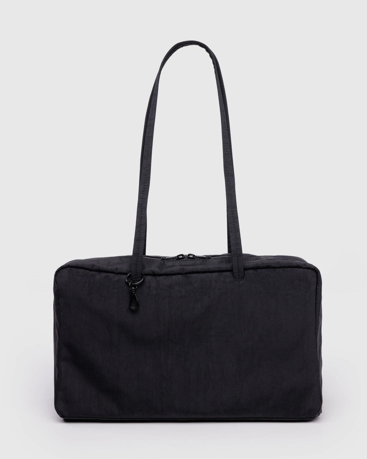 BAGGU Medium Nylon Bowler Bag - Black - AT NOON STORE
