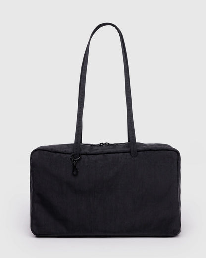 BAGGU Medium Nylon Bowler Bag - Black - AT NOON STORE