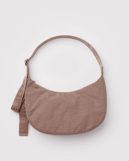 BAGGU Medium Nylon Crescent Bag - Toasted Almond kids outfit