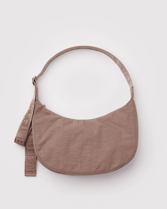 BAGGU Medium Nylon Crescent Bag - Toasted Almond kids outfit