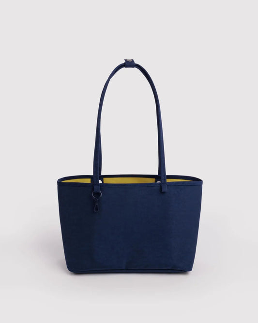 BAGGU Medium Nylon Reversible Tote - Navy Mix kids outfit