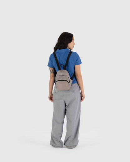 Baggu Mini Nylon Backpack - Dove kids outfit
