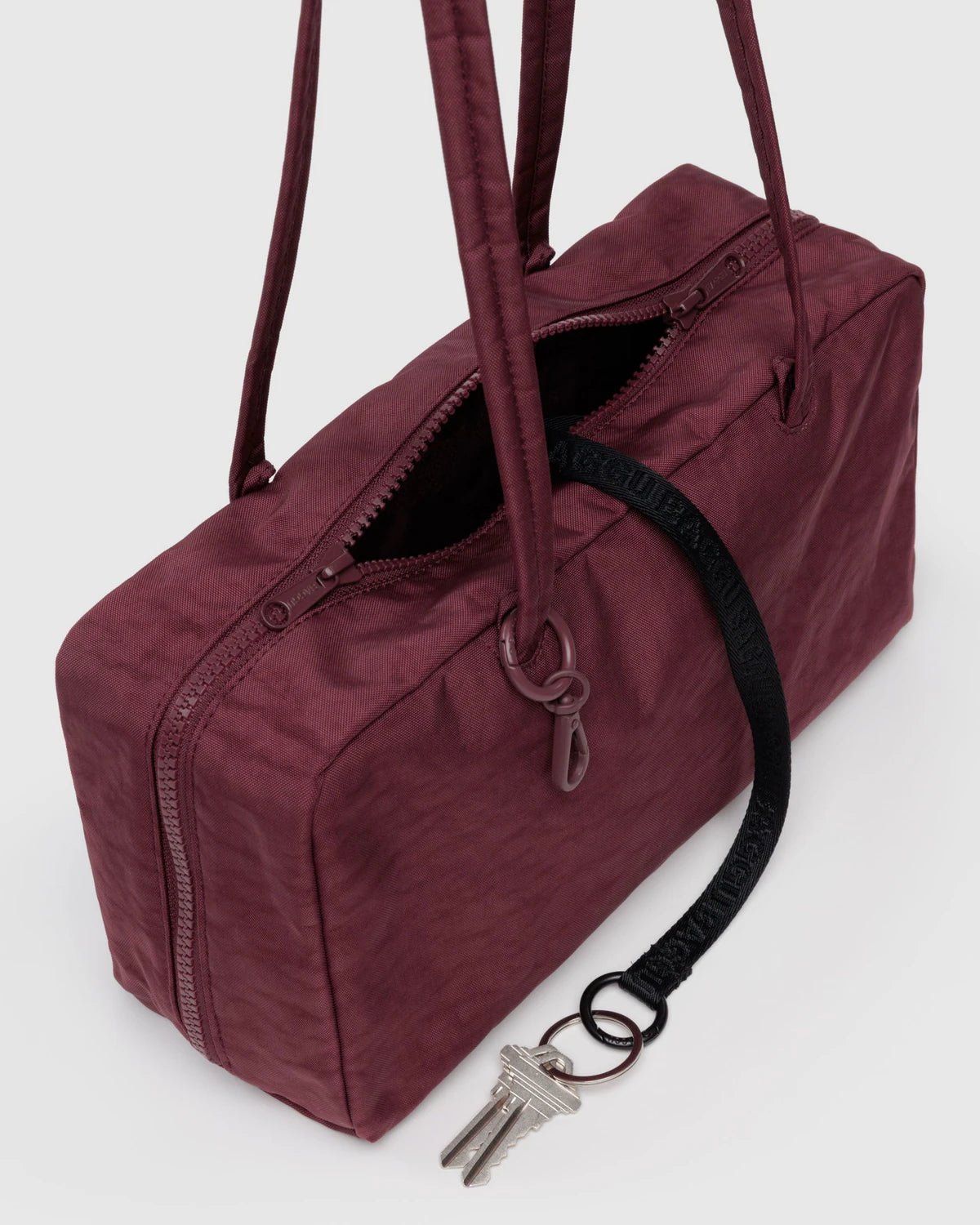 BAGGU Nylon Bowler Bag - Leopard - AT NOON STORE