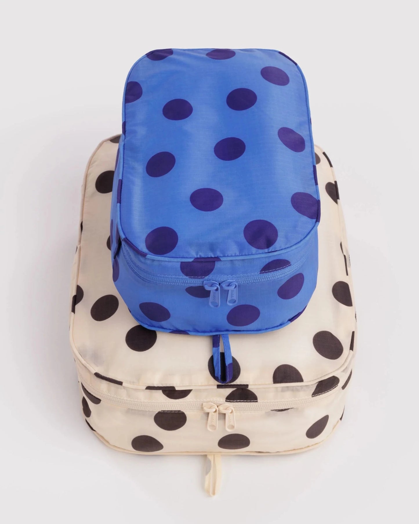 BAGGU Packing Cube Set - POLKA DOT MIX kids outfit