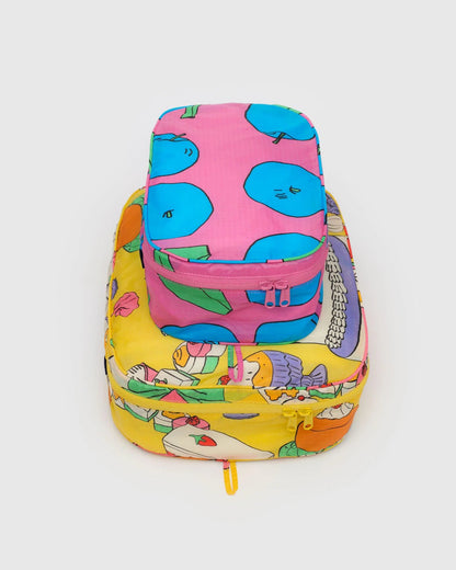 BAGGU Packing Cube Set - Still Life kids outfit