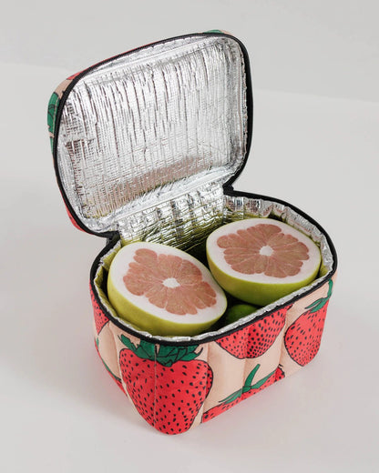 BAGGU Puffy Lunch Bag - Strawberry - AT NOON STORE