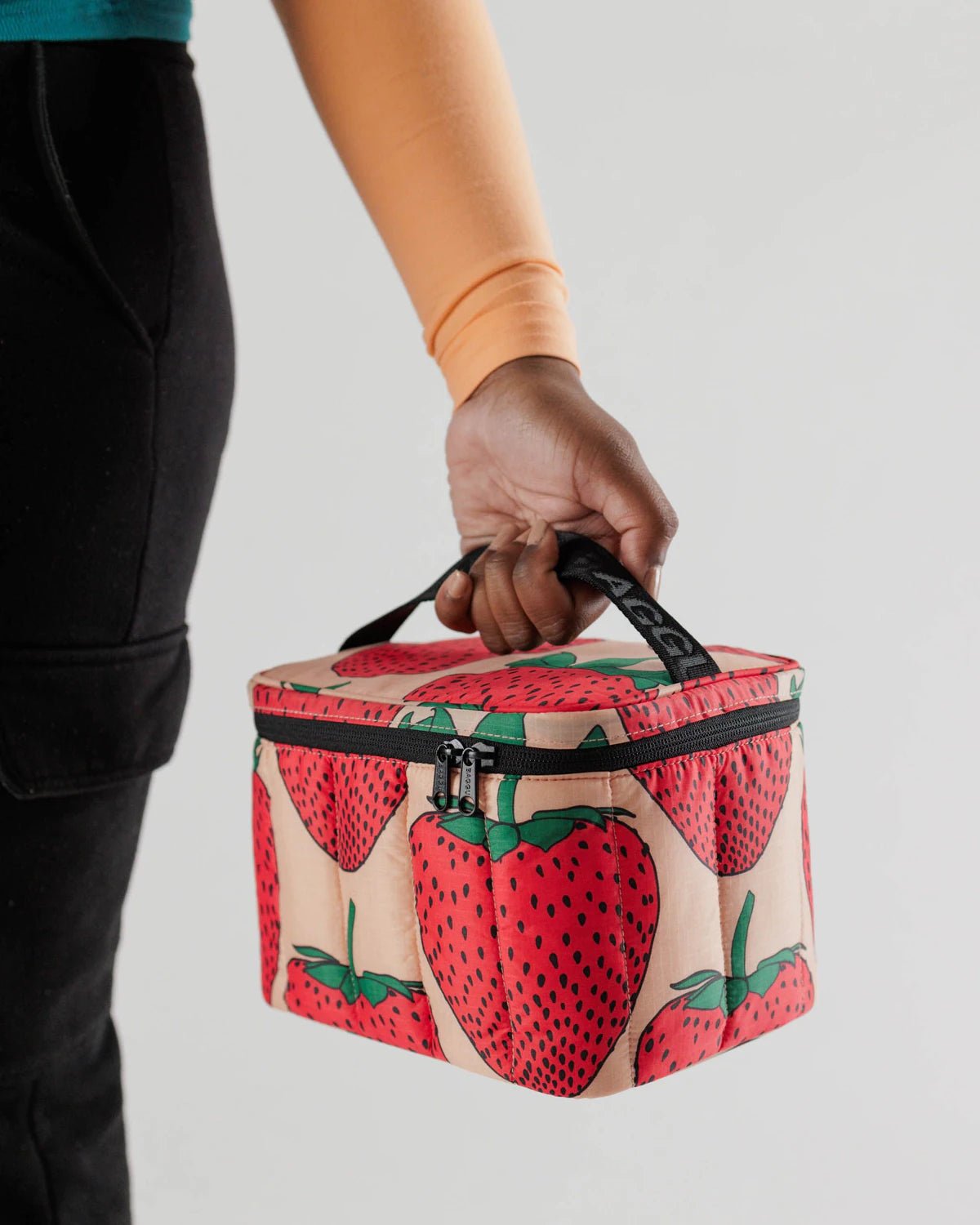 BAGGU Puffy Lunch Bag - Strawberry - AT NOON STORE