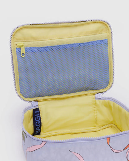 BAGGU Small Cosmetic Case - Apricots & Ribbons - AT NOON STORE