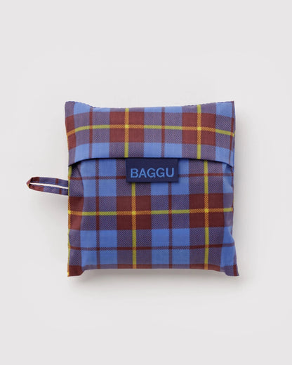 BAGGU Standard Baggu - Blue Tartan kids outfit