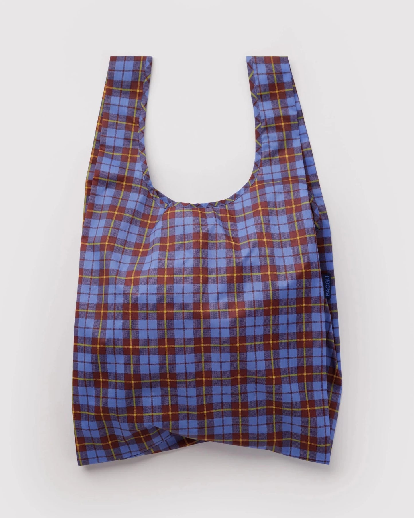 BAGGU Standard Baggu - Blue Tartan kids outfit