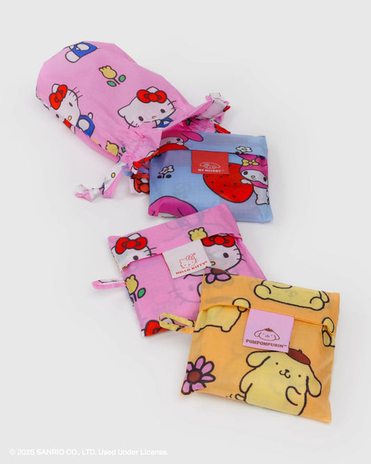 BAGGU Standard Baggu Set of 3 - Hello Kitty and Friends Florals - AT NOON STORE