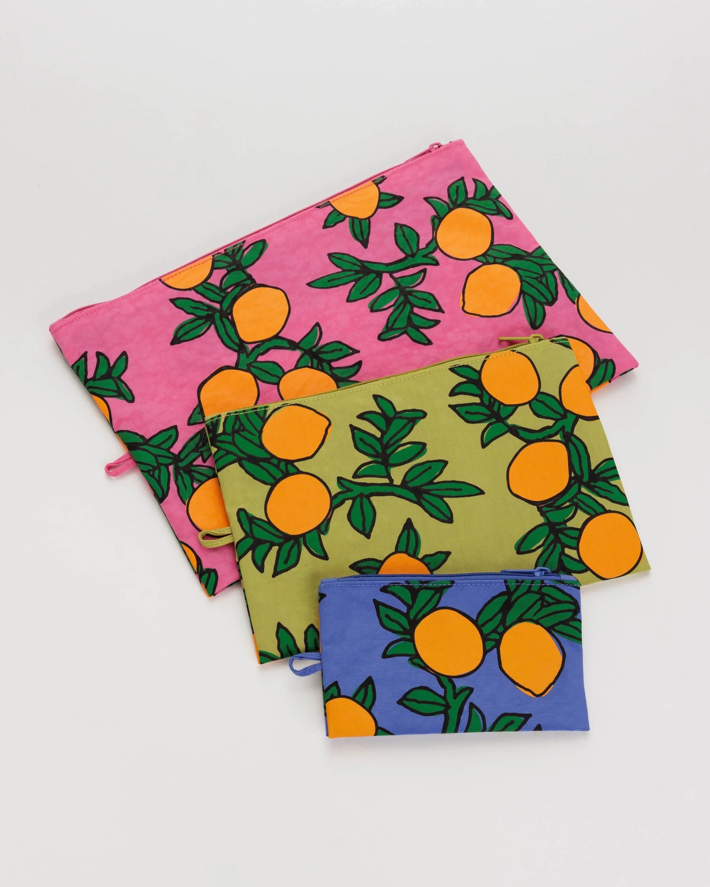 Baggu Go Pouch Set - Orange Tree - AT NOON STORE