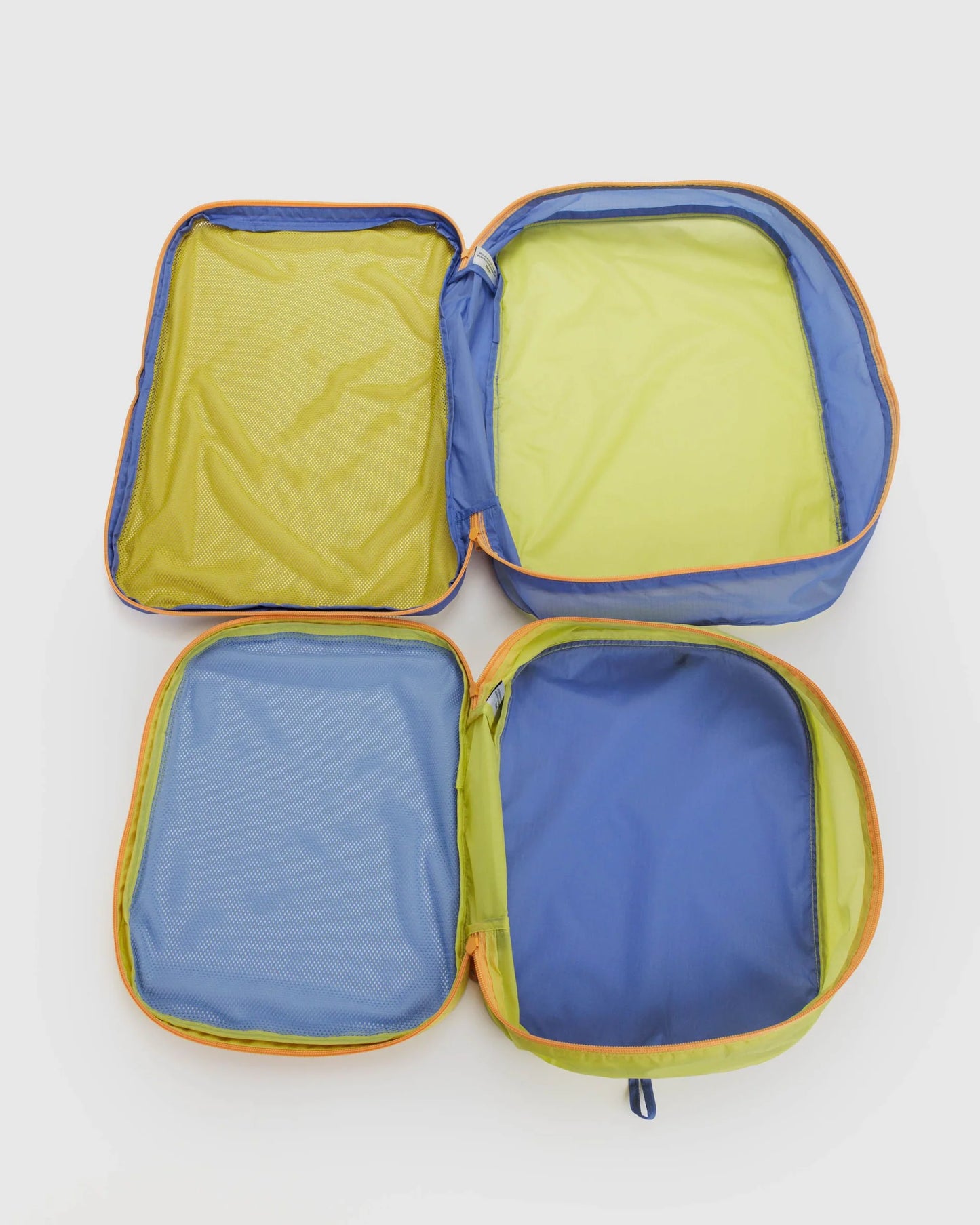 Baggu Large Packing Cube Set - Mesh Sunny Set