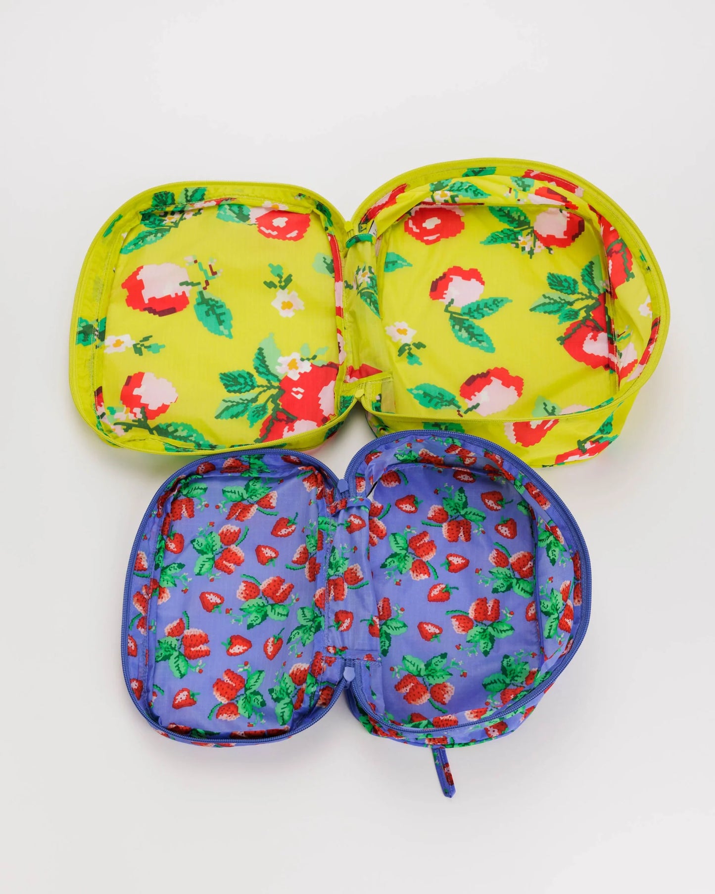 Baggu Packing Cube Set - Needlepoint Fruit - AT NOON STORE