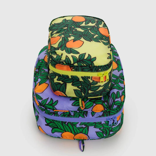 Baggu Packing Cube Set - Orange Tree - AT NOON STORE