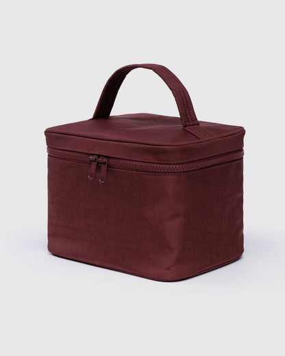 BAGGU Large Cosmetic Case - Mahogany - AT NOON STORE