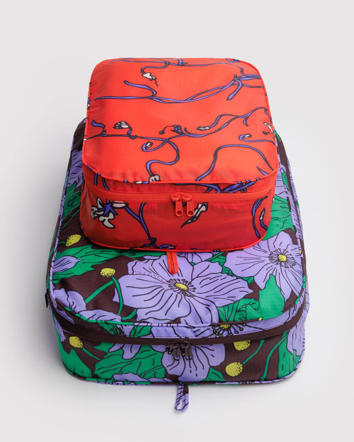 BAGGU Large Packing Cube Set - Poppy Mix - AT NOON STORE