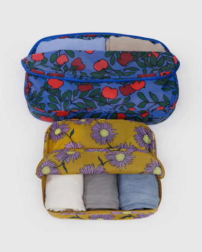 BAGGU Large Packing Cube Set - Night Orchard - AT NOON STORE