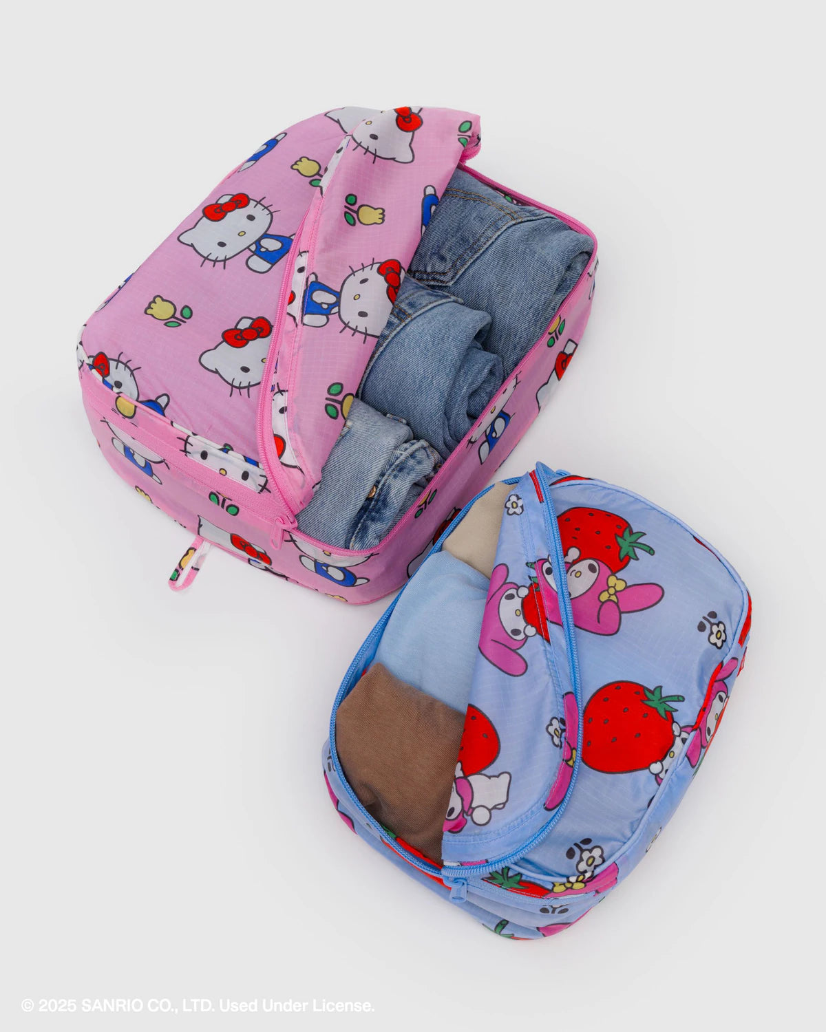 BAGGU Packing Cube Set - Hello Kitty and Friends Florals - AT NOON STORE