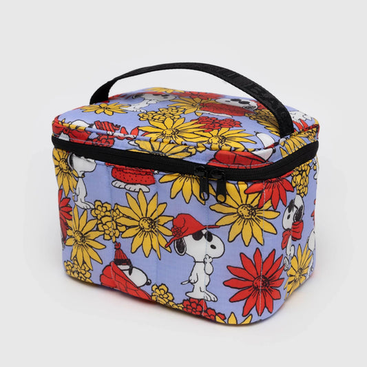 Baggu Puffy Lunch Bag - Flower Snoopy