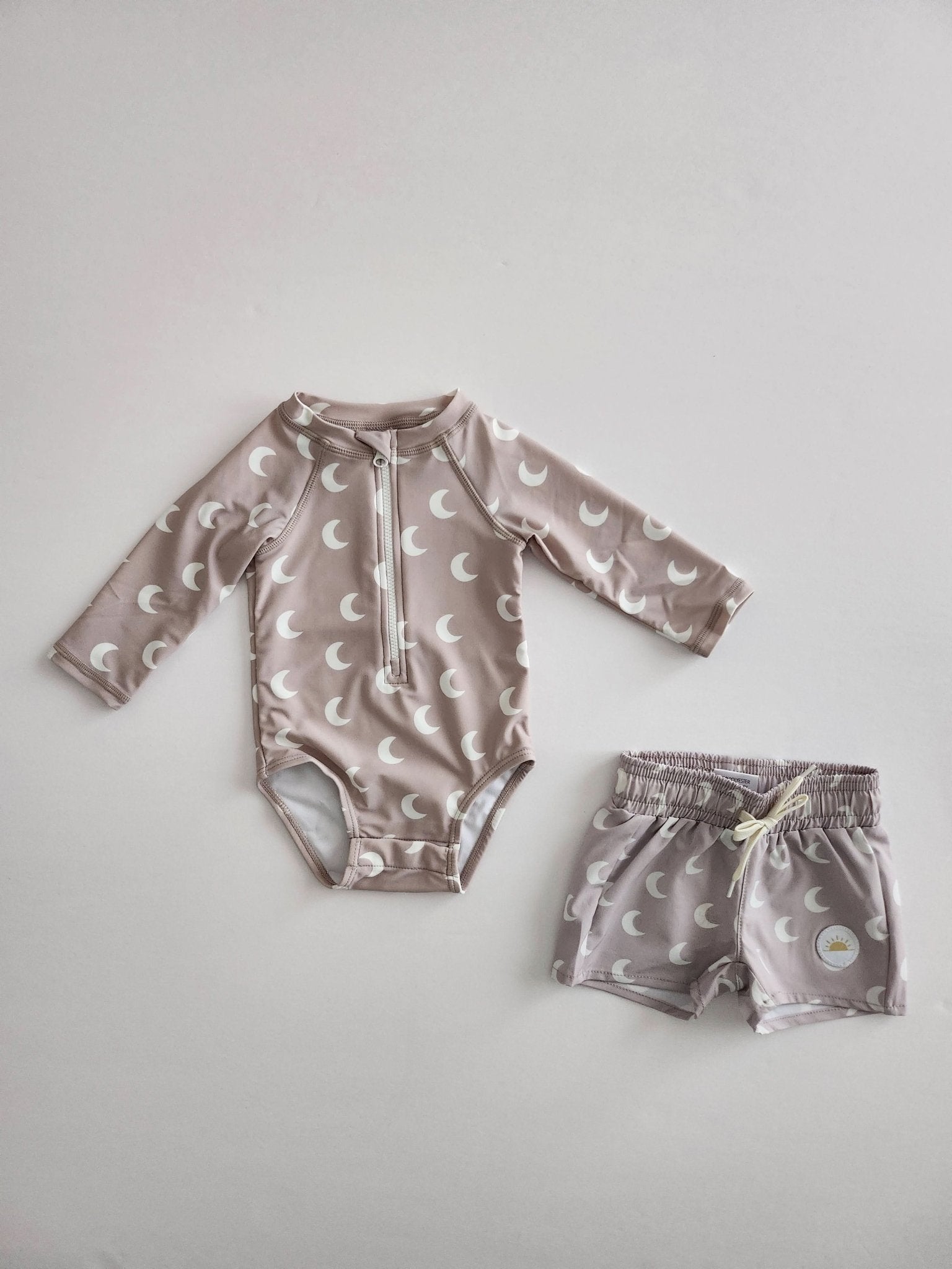 Boy's Boardshort | Moons (0 - 5y) kids outfit